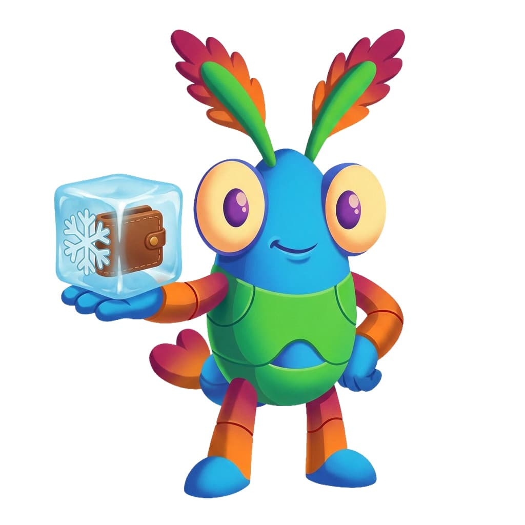 Freeze Token Account illustration