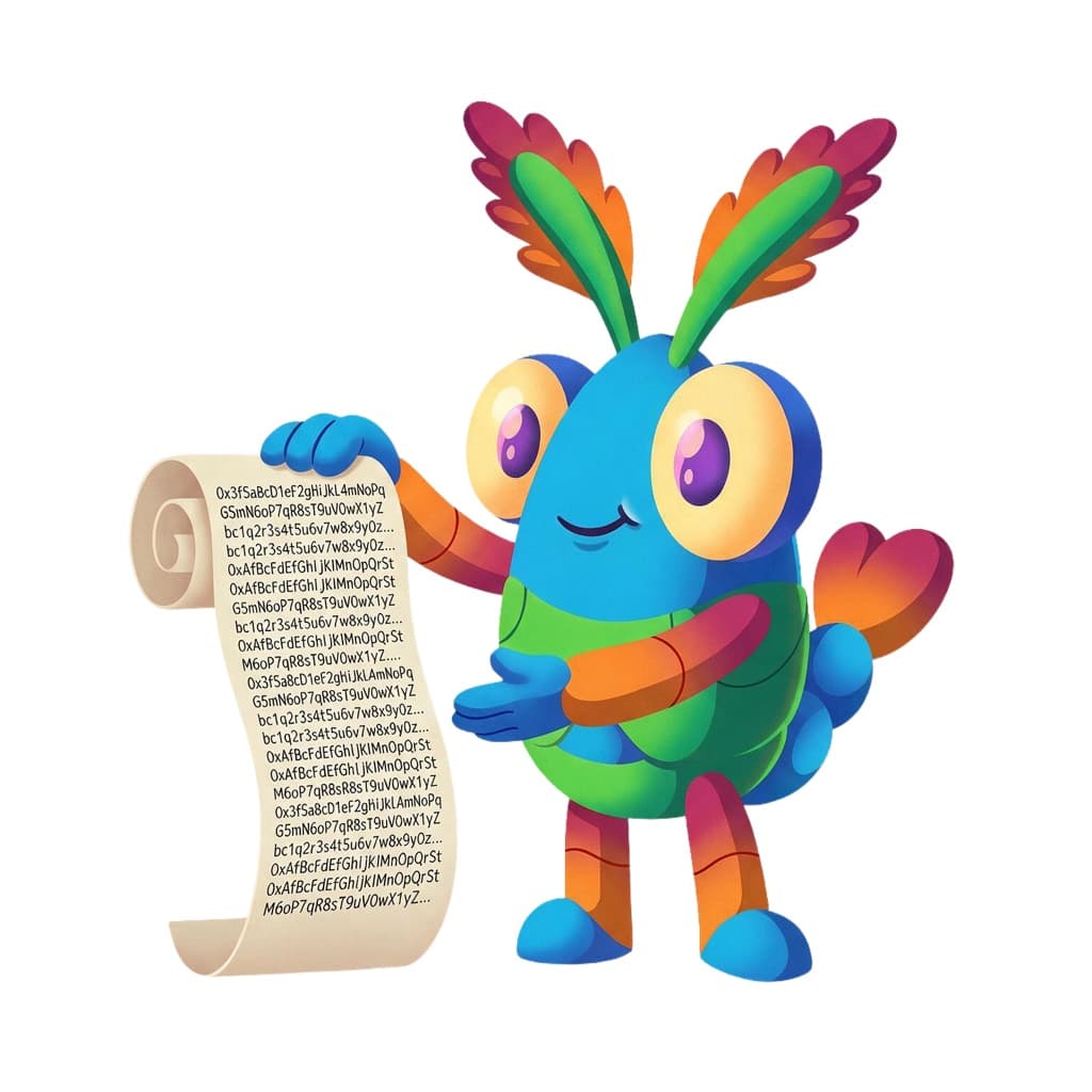 NFT Hashlist illustration