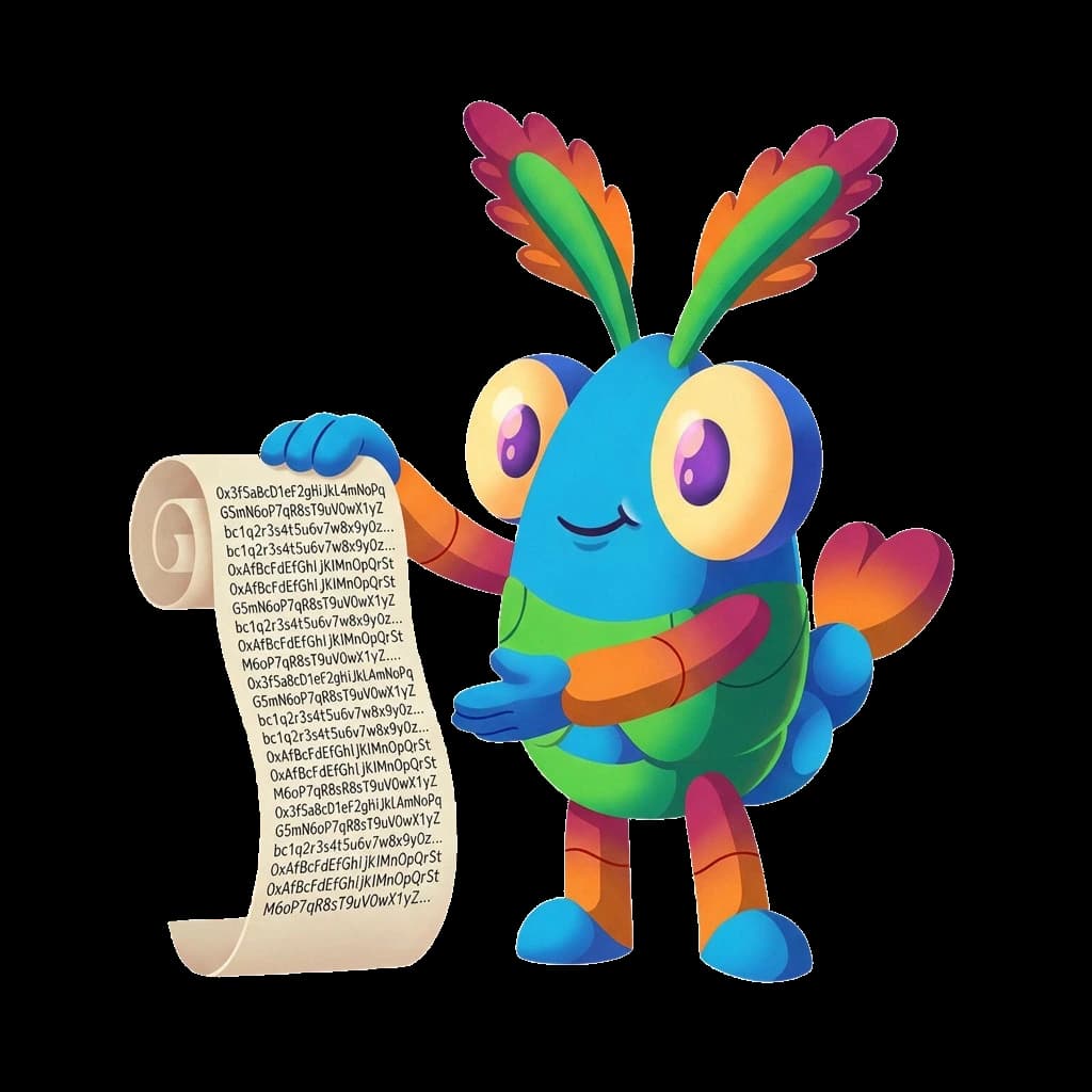 NFT Hashlist illustration