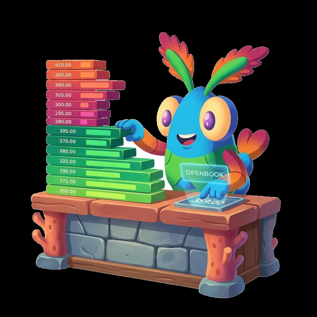 OpenBook Market Creator illustration
