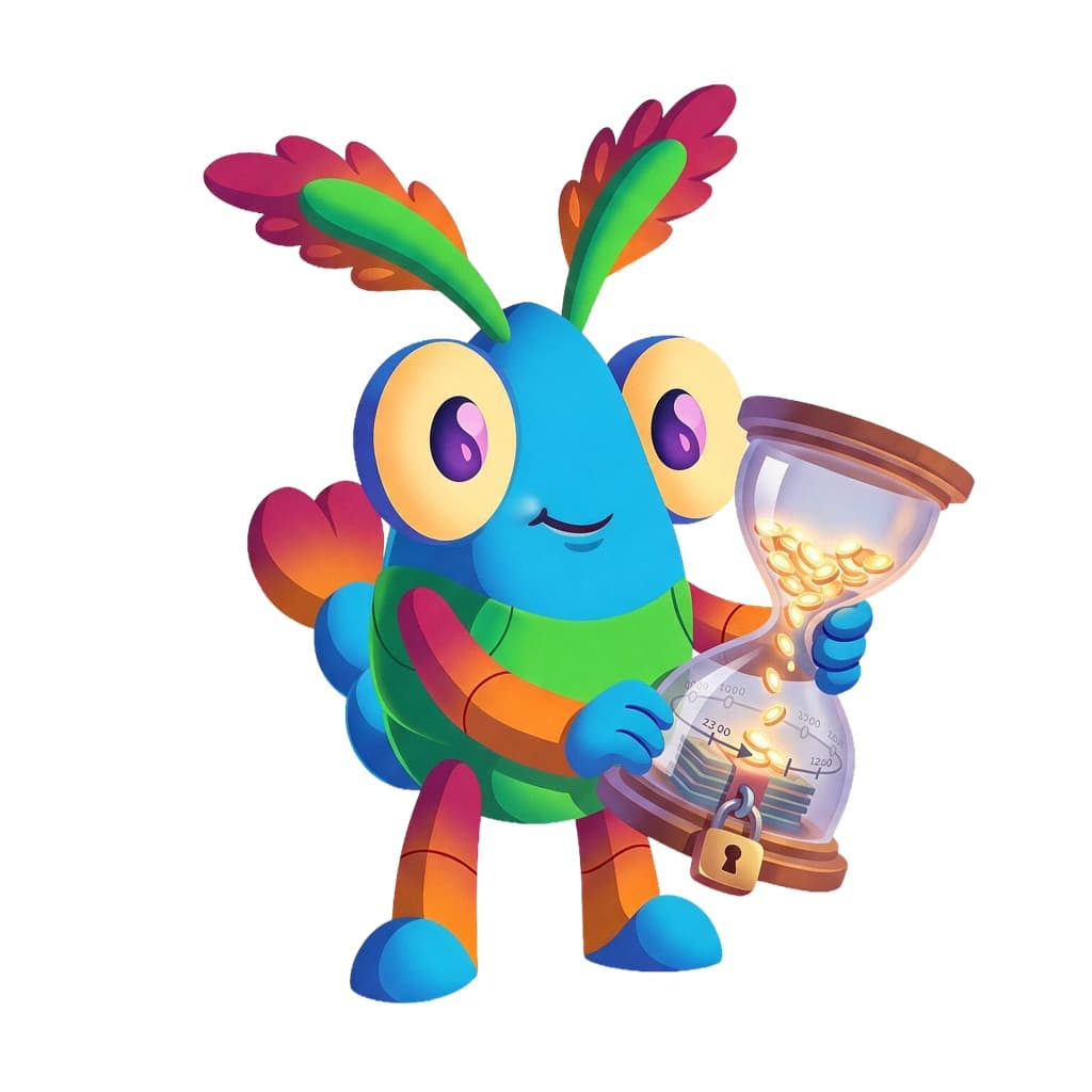 Token Vesting illustration